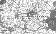 Old Map of Burton Leonard, 1890