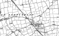 Old Map of Burton Pedwardine, 1887 - 1903