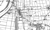 Old Map of Burton upon Stather, 1906