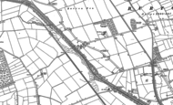 Old Map of Burton Waters, 1885 - 1900