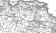 Old Map of Burwen, 1899