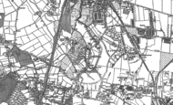 Old Map of Bush Hill, 1895 - 1914