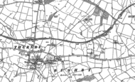 Old Map of Bushby, 1884 - 1885