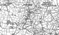Old Map of Butcombe, 1883 - 1884