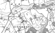 Old Map of Buttermere, 1909