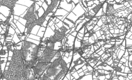 Old Map of Buxted, 1873