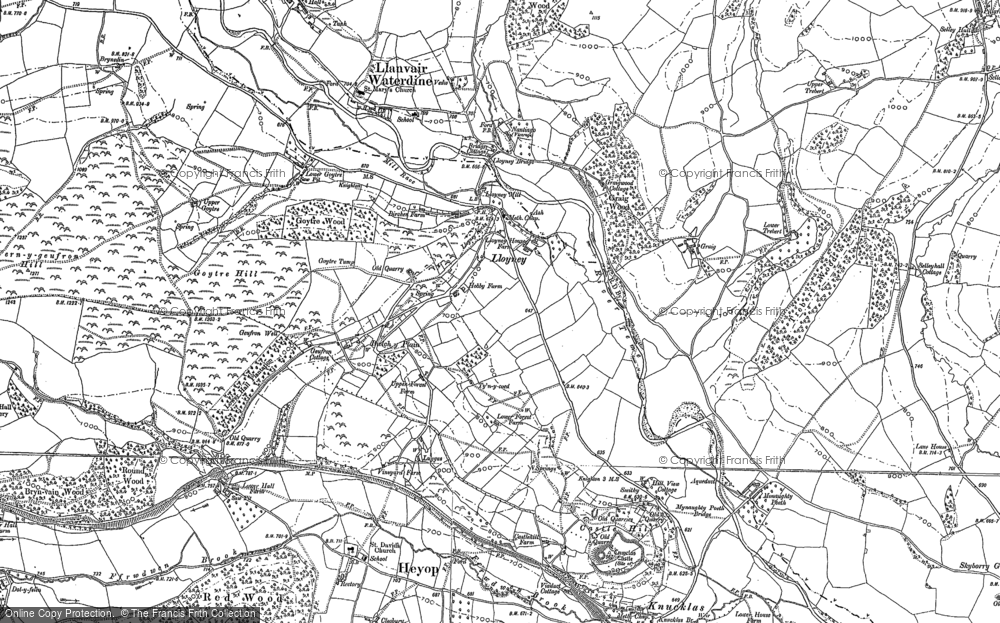 Bwlch-y-Plain, 1887 - 1902