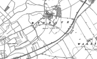 Old Map of Bygrave, 1896 - 1921