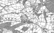 Old Map of Byton, 1885