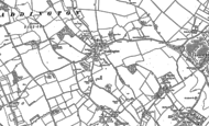 Old Map of Caddington, 1879 - 1900