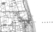 Old Map of Caister-on-Sea, 1904 - 1905