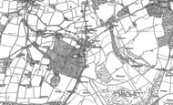 Old Map of Calbourne, 1907