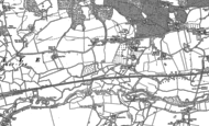 Old Map of Calcot, 1898