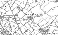 Old Map of Caldecote, 1900