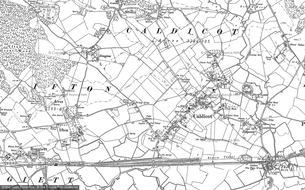 Caldicot, 1900