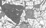 Old Map of Calke, 1881 - 1901