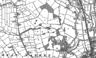 Old Map of Callands, 1891 - 1905