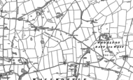 Old Map of Callerton, 1894 - 1895