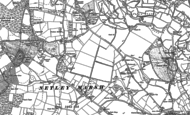 Old Map of Calmore, 1896