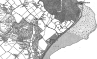 Old Map of Calshot, 1895