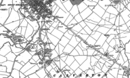 Old Map of Calverton, 1898