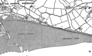Old Map of Camber, 1908