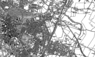 Old Map of Cambridge, 1886