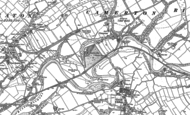 Old Map of Camerton, 1899 - 1923