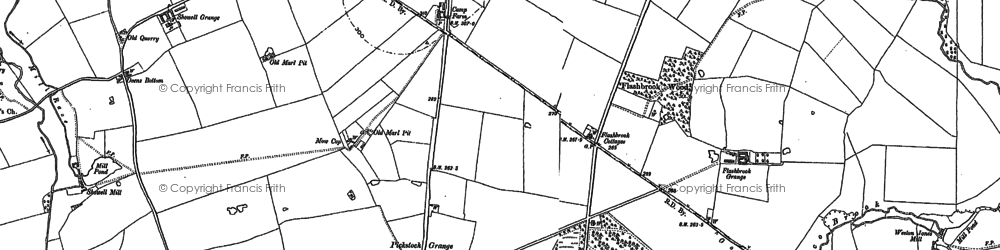 Old map of Camp Fm in 1900
