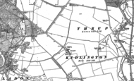 Old Map of Campsfield, 1898
