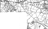 Old Map of Cann Common, 1900
