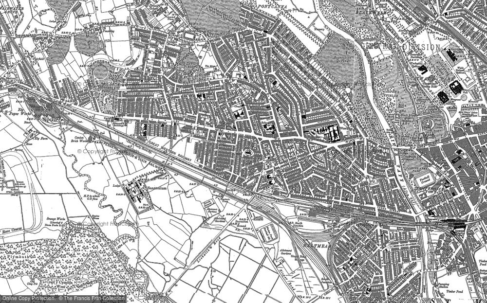 Old Map of Canton, 1899 - 1916 in 1899