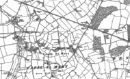 Old Map of Capel St Mary, 1881 - 1884