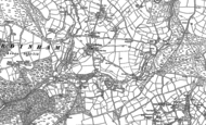 Old Map of Cardinham, 1881 - 1882