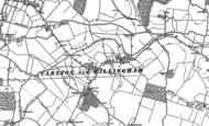 Old Map of Carlton, 1901