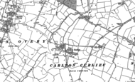 Old Map of Carlton Curlieu, 1885