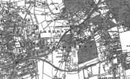 Old Map of Carshalton, 1894 - 1911