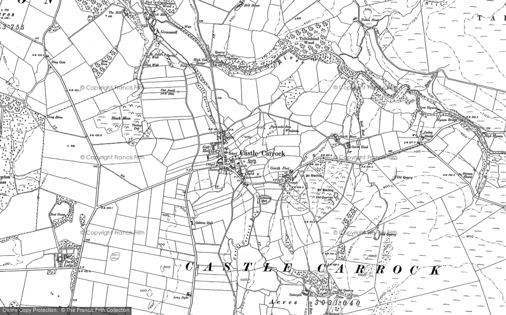 Castle Carrock, 1899