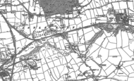 Old Map of Castle Eden, 1896