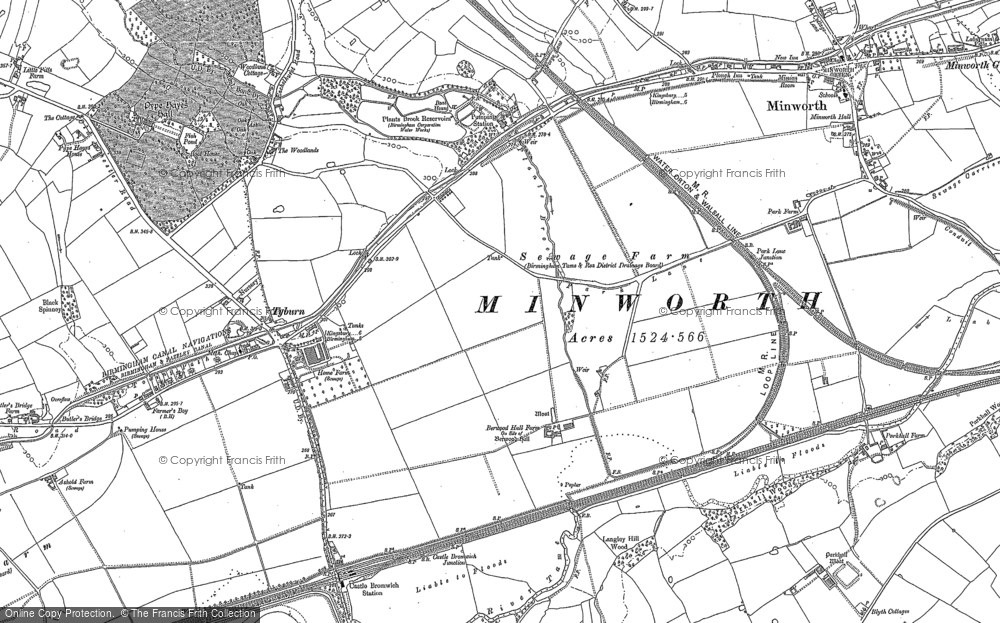 Old Map of Castle Vale, 1886 - 1902 in 1886