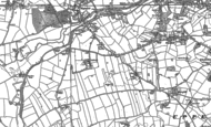 Old Map of Castlecroft, 1885 - 1900