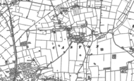 Old Map of Caston, 1882
