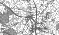 Old Map of Catcliffe, 1891