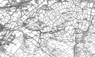 Old Map of Cathow, 1897 - 1909