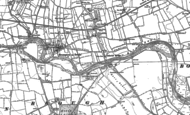 Old Map of Catterick Bridge, 1891 - 1892