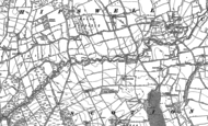 Old Map of Catterick Garrison, 1891