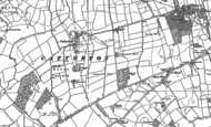 Old Map of Catterton, 1891
