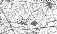 Old Map of Catthorpe, 1886 - 1902
