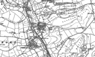 Old Map of Cattistock, 1887