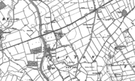 Old Map of Catton, 1890